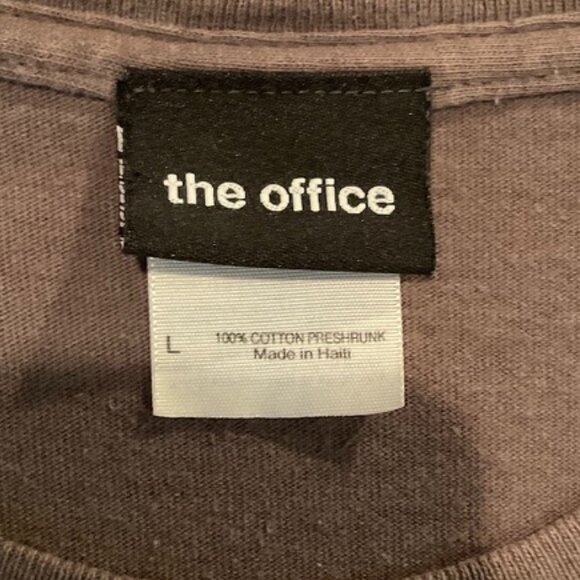 Dunder Mifflin The Office Grey Tee Shirt Mens Size Large - Picture 3 of 5
